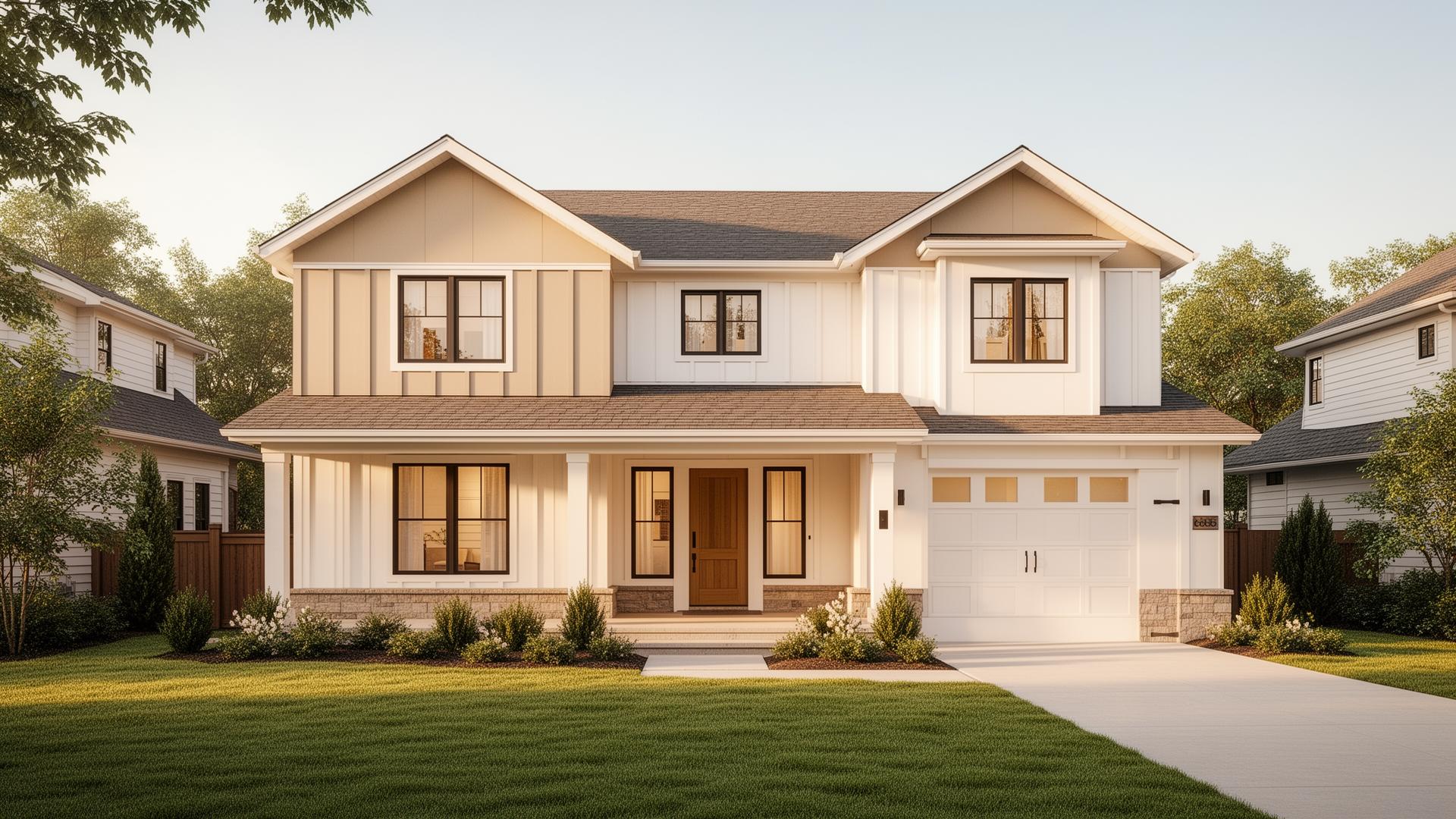 Modern family home